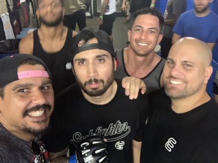 Jesse Herrera pre-fight selfie