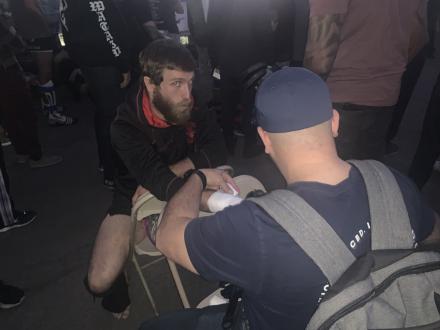 Tracy wrapping up Tayler Griswold