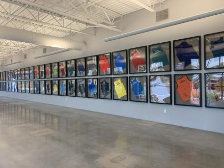 Jerseys from every season of TUF