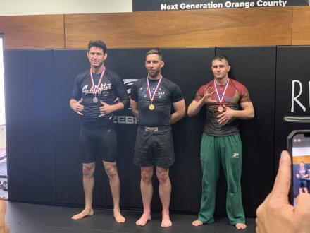 Joshua Squires takes 1st & Josh Vogelsang takes 2nd @ 185 lbs