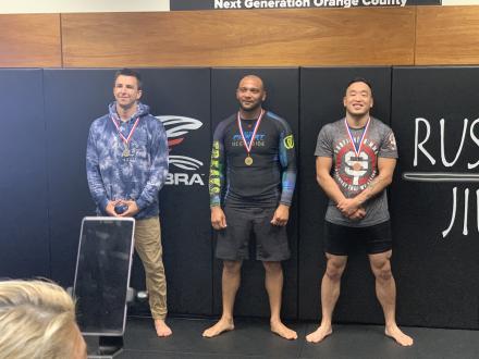 Albert Lee takes 3rd @ 195 lbs