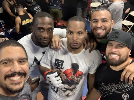 Carlos pre-fight selfie
