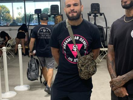 Gabe Green rocking my tee!