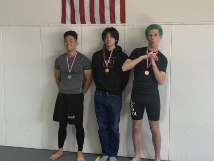 Benji takes 3rd in Beginner 165