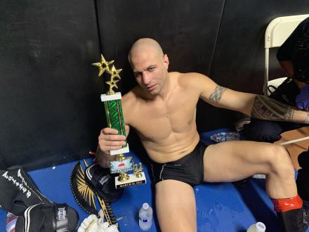 Andre Hudson post-fight