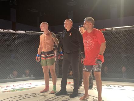 Josh Jones moments before the robbery