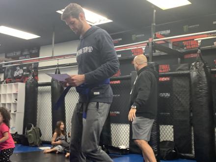 Fred Adams - blue belt