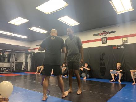 Justin Caldwell - purple belt