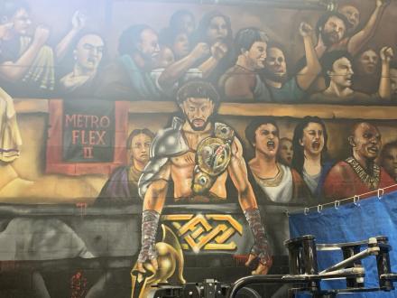 AJ McKee mural