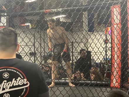 Fred Adams pre-fight