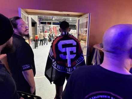 Erick ready to walk out