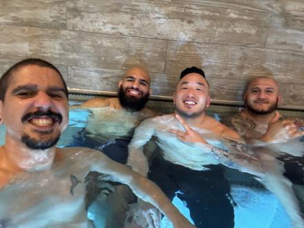 UFC PI - Hot tub sesh