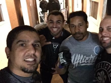 Selah pre-fight selfie