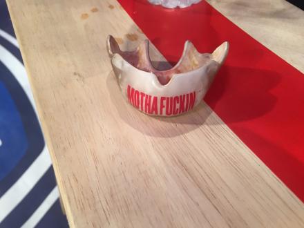 Post-fight mouth piece