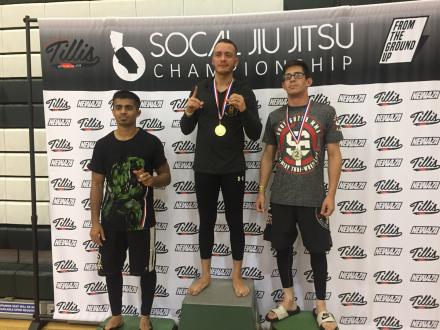 Mat Arriola takes 2nd in beginner