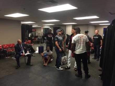 Our locker room