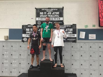 Andrew Freelove and Geoff Mellor take 1st and 2nd in their division