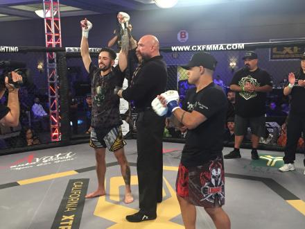 Mark Alvidrez wins via 1st round armbar