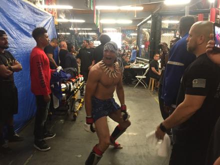 Andre's walkout haka