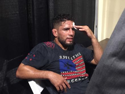 Josh post-fight