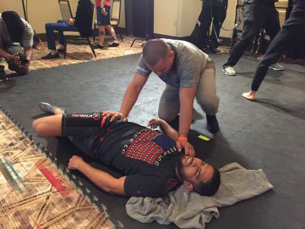 Osman loosening up Josh