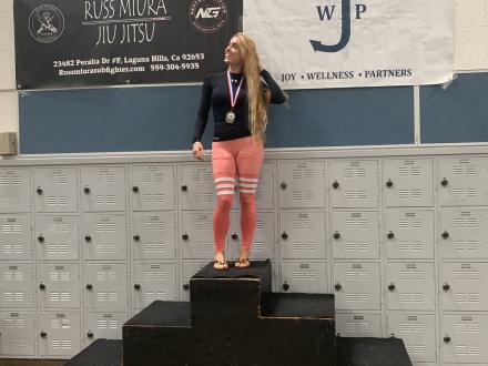 Tess Kielhamer gets 1st in the advanced division