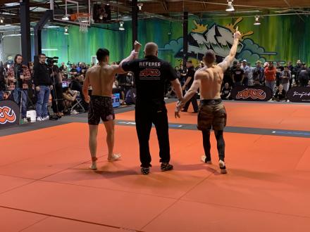 Edmund Kim wins match 2